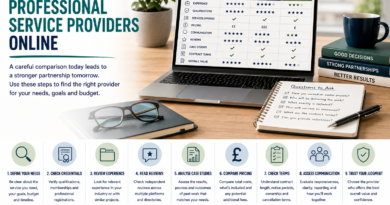 compare professional service providers