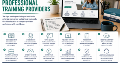 compare professional training providers