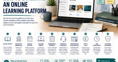 evaluate an online learning platform