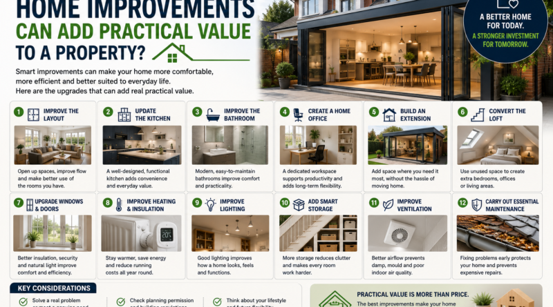 home improvements that add practical value