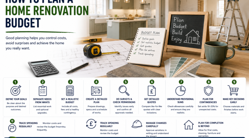 plan a home renovation budget