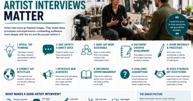 why artist interviews matter